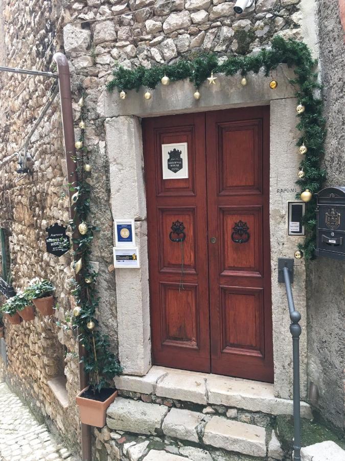 Aurora Medieval House Sermoneta Bagian luar foto